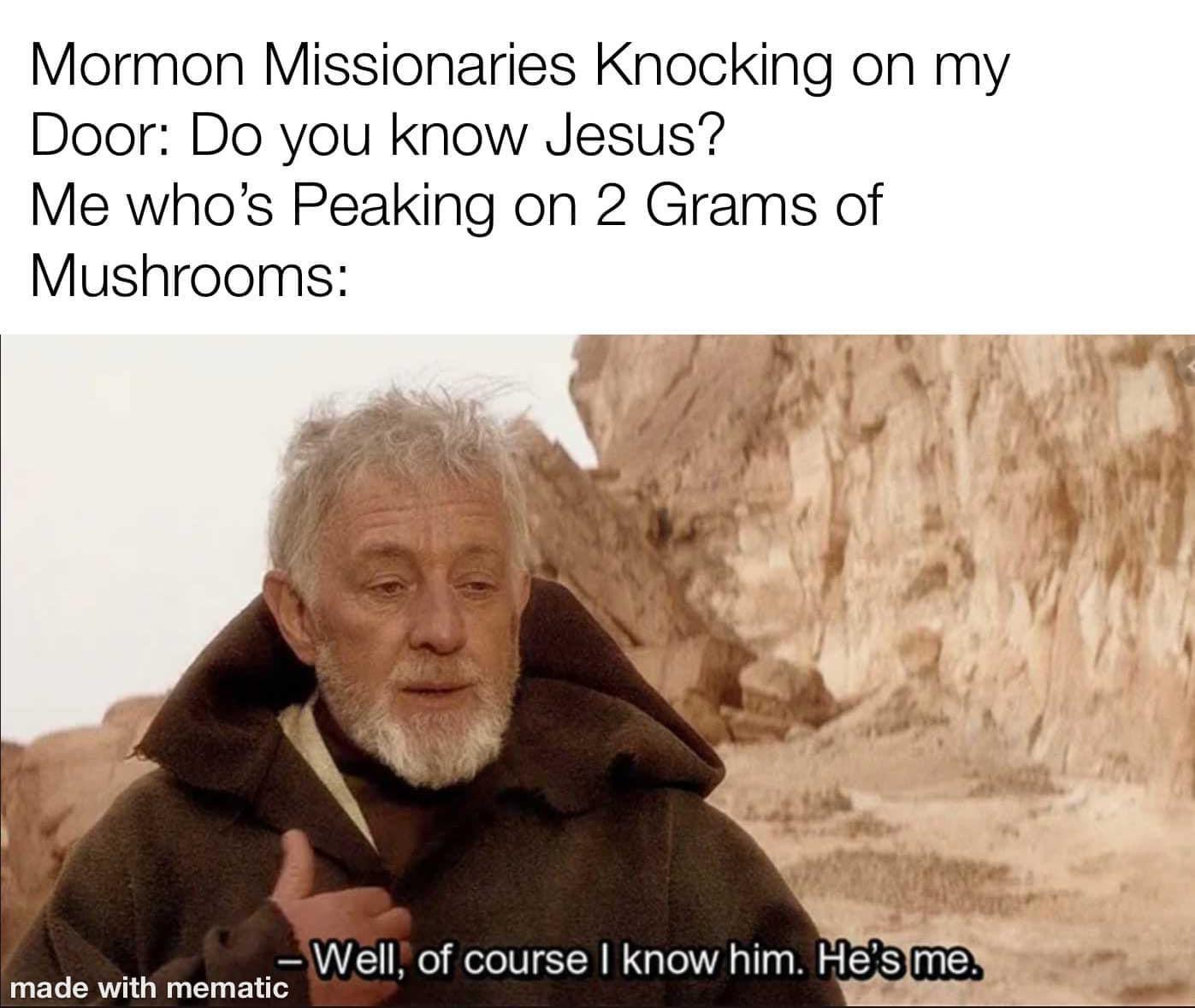 Laugh Through Adversity: 25 Memes for These Trying Times 3 Do you know Jesus