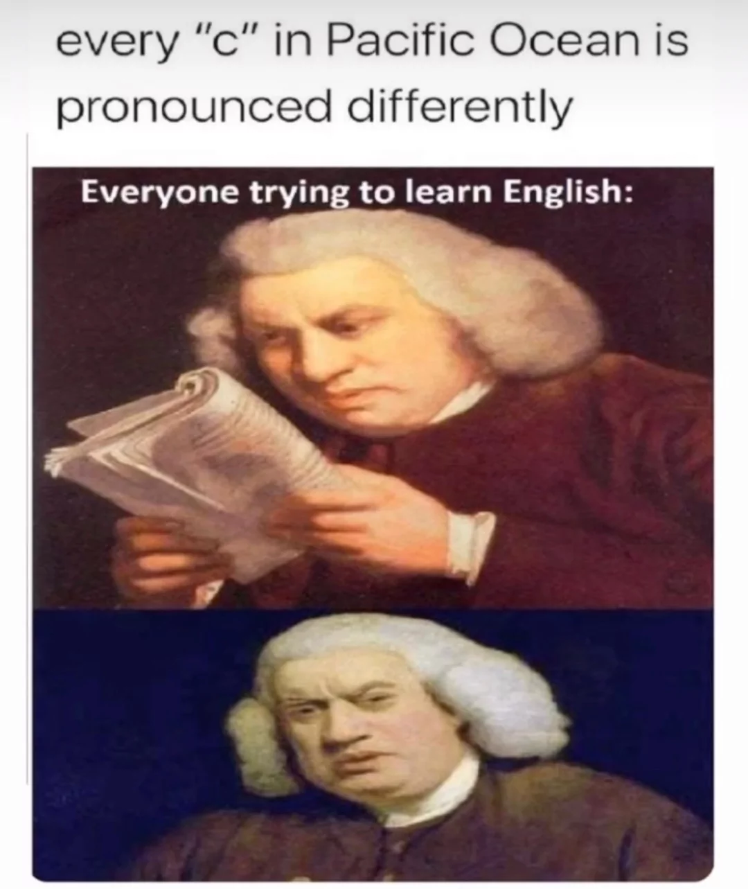 30 Hilarious Memes That Prove English Is The Funniest Language 24 Evry c in pacific - English Is The Funniest Language