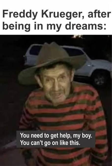Serial Meme Killers: 15 Hilariously Chilling 'Silence of the Memes' 1 Freddy kruger
