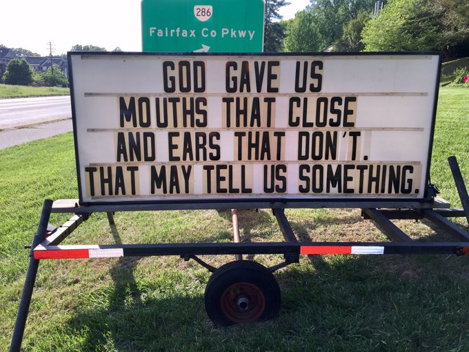 25 Church Signs that Deliver Heavenly Humor 10 God gave us moths that close