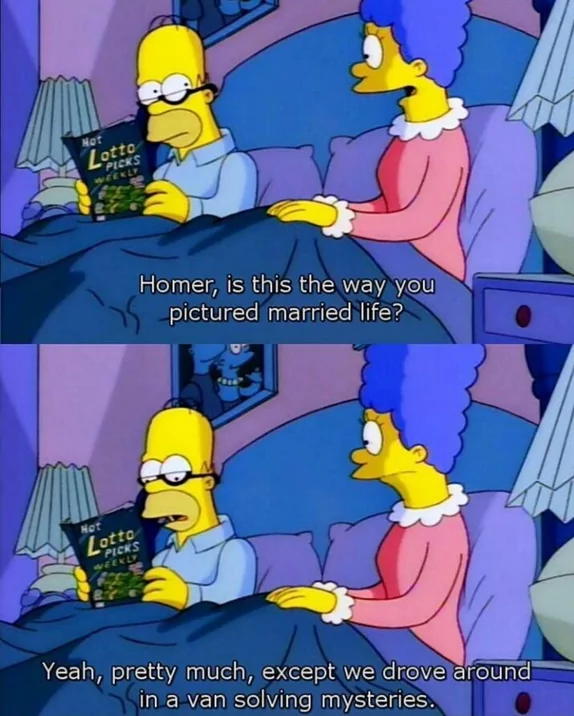 10 Marge Simpson Memes for a Good Laugh 3 Is this the way you pictured married life