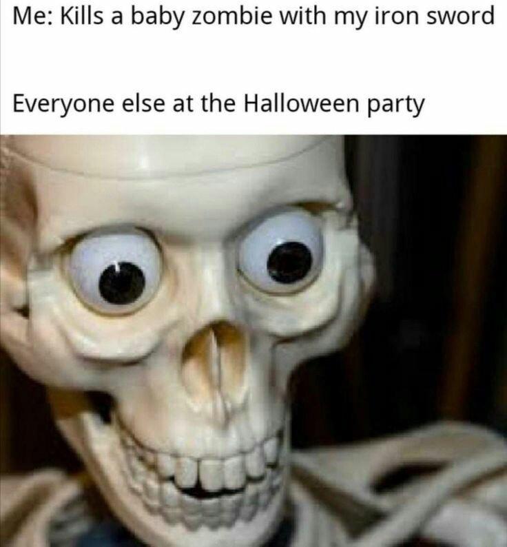 Serial Meme Killers: 15 Hilariously Chilling 'Silence of the Memes' 7 Kills a baby zombie