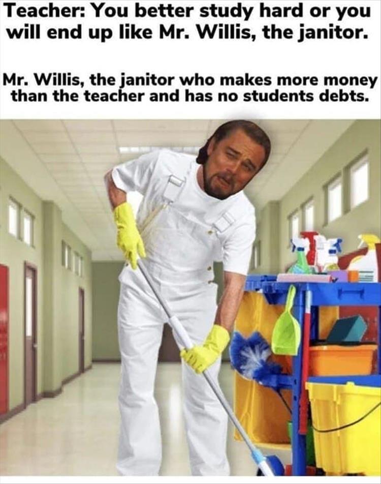 22 Unforeseen Humorous Gems 11 Mr wills the janitor