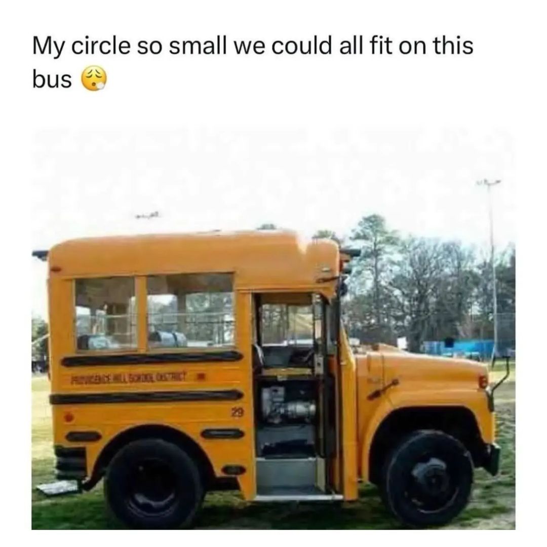 25 Funny Introvert Memes for Those Who'd Rather Be Alone 7 My circle is so small - Funny Introvert Memes