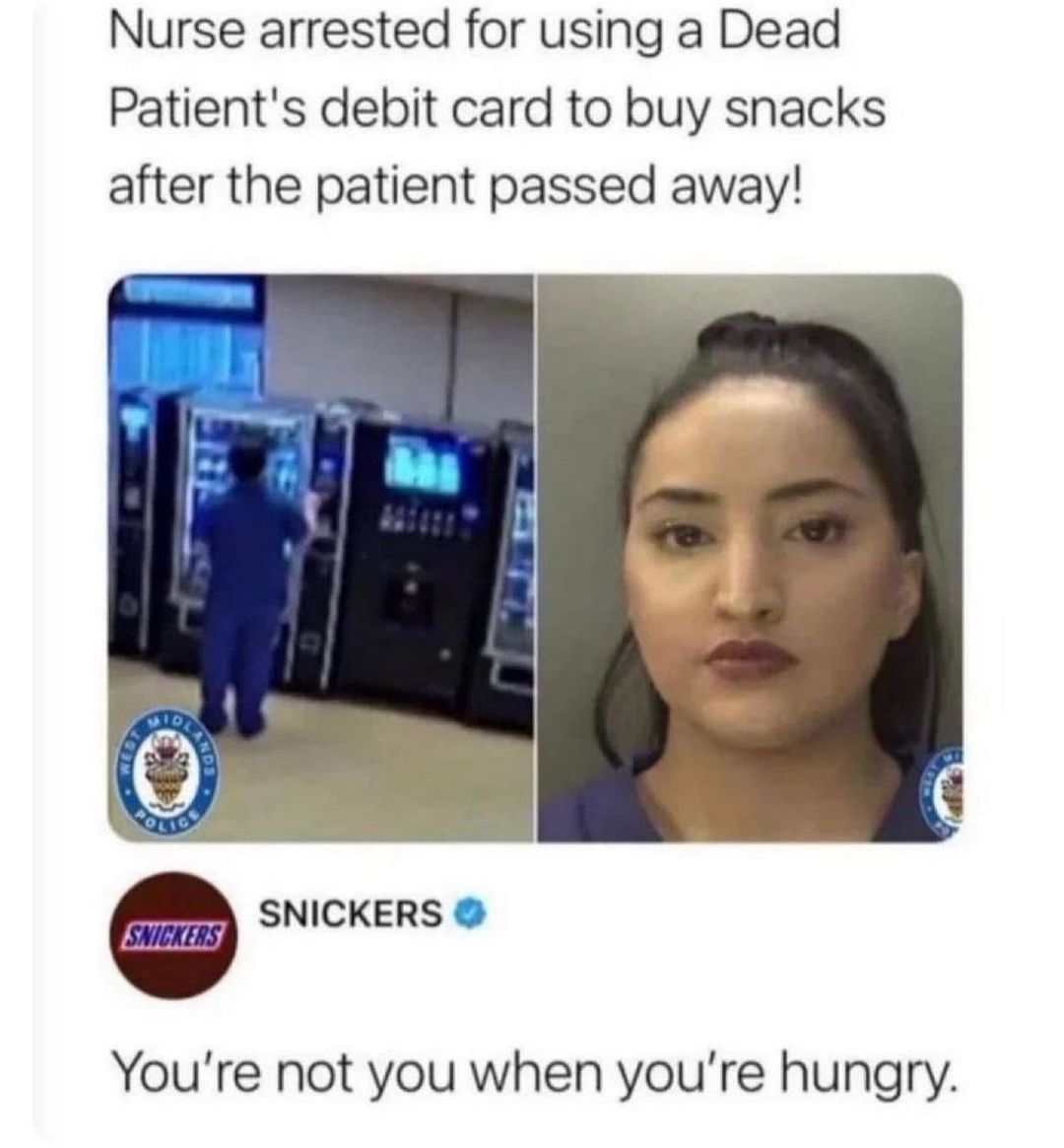 35 Relatable Memes That Sum Up Life's Daily Trials, Handpicked from This Must-Follow IG Pag 15 Nurse arrested - Relatable Memes