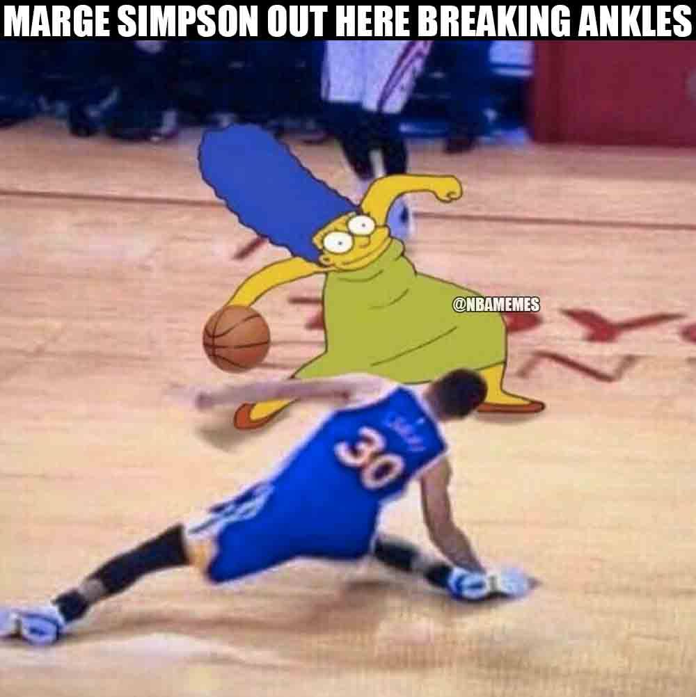 10 Marge Simpson Memes for a Good Laugh 5 Out here breaking ankles