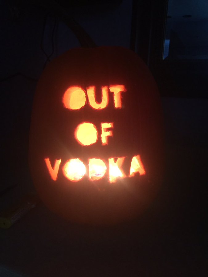 21 'Funny Pumpkin Carvings' for the Comedy of the Gourds 13 Out of vodka