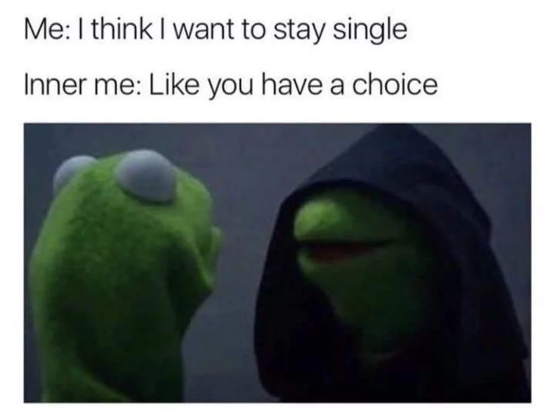 25 'Sad Memes' to Make You Laugh Through Tears 25 Want to stay single