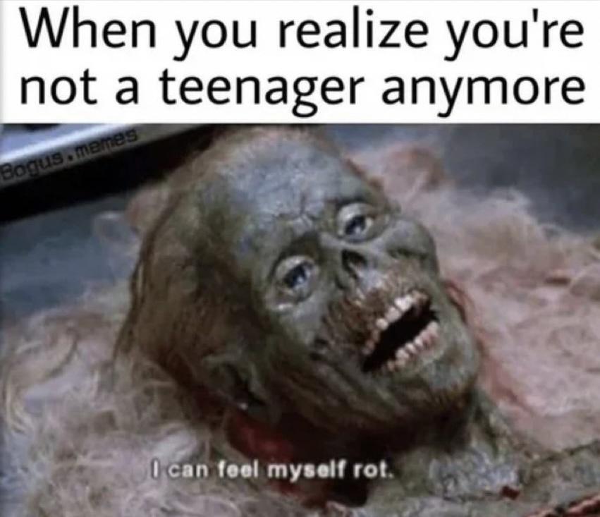Serial Meme Killers: 15 Hilariously Chilling 'Silence of the Memes' 14 When you realize you're not a teenager
