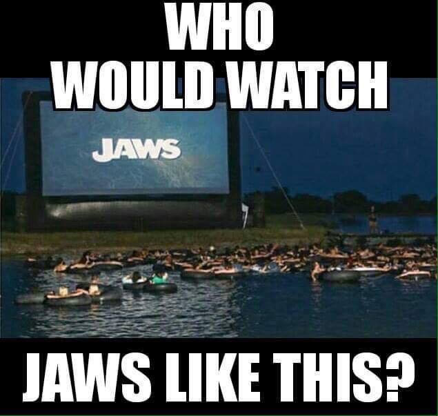 Serial Meme Killers: 15 Hilariously Chilling 'Silence of the Memes' 15 Who would watch jaws like this