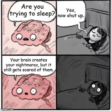 Your brain creates