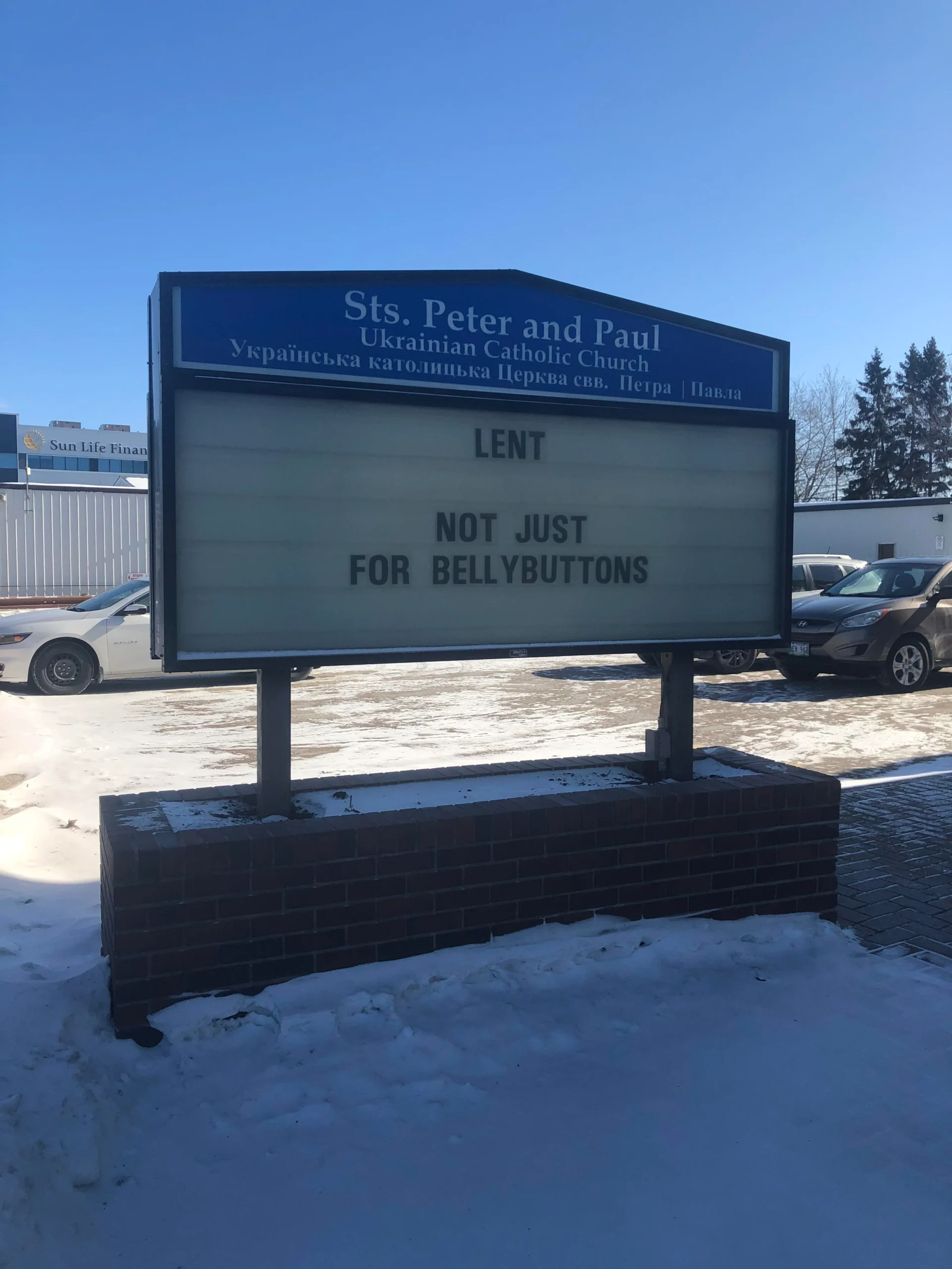 25 Church Signs that Deliver Heavenly Humor 24 lent