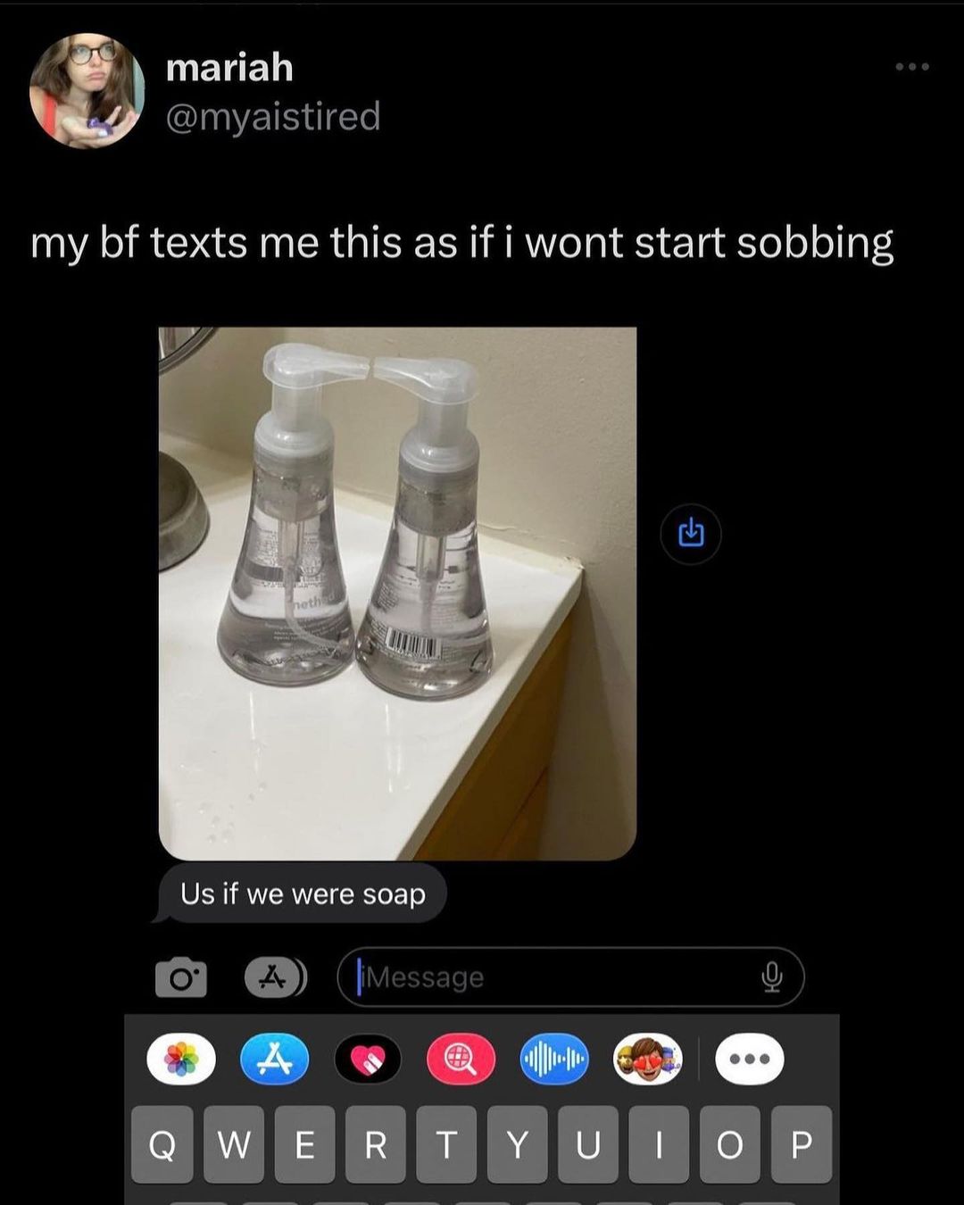 35 Relatable Memes That Sum Up Life's Daily Trials, Handpicked from This Must-Follow IG Pag 13 my bf texts me this - Relatable Memes