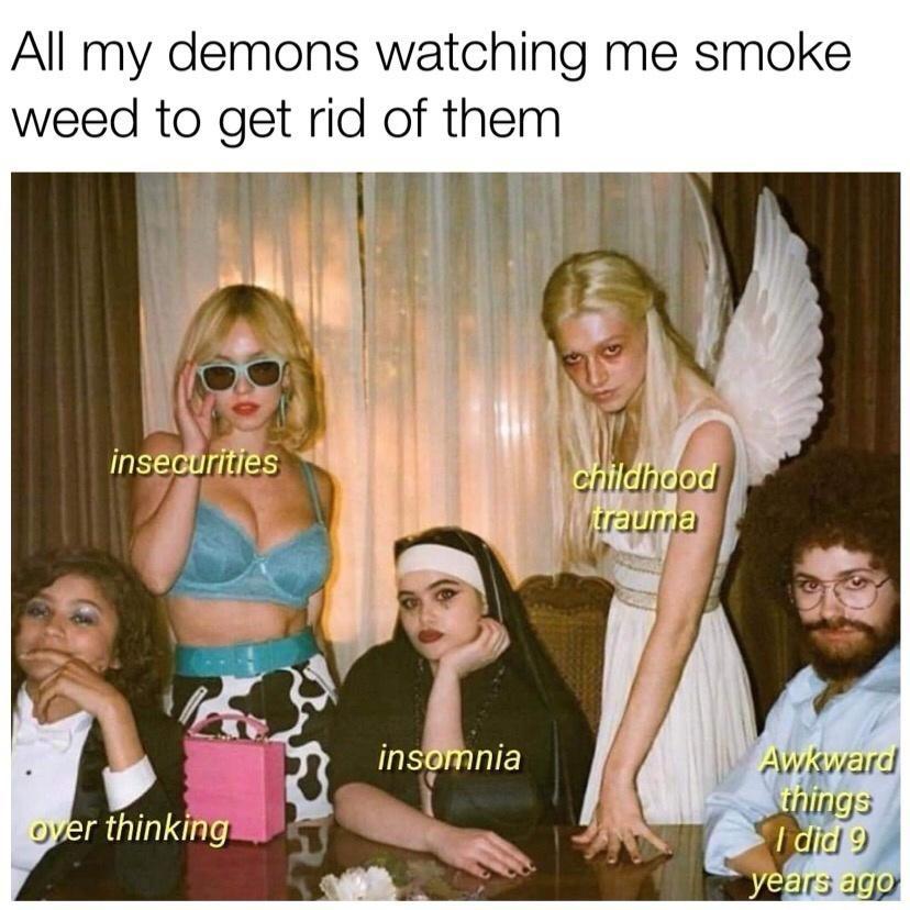 10 Whimsical Instances of Uncommon Humor 2 All my demons