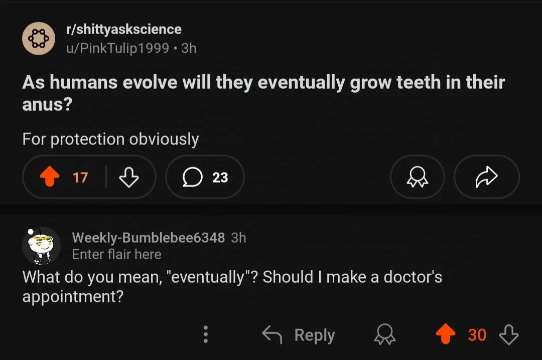 24 Instances Where Funny Comments Outshone the Posts 21 As humans evolve