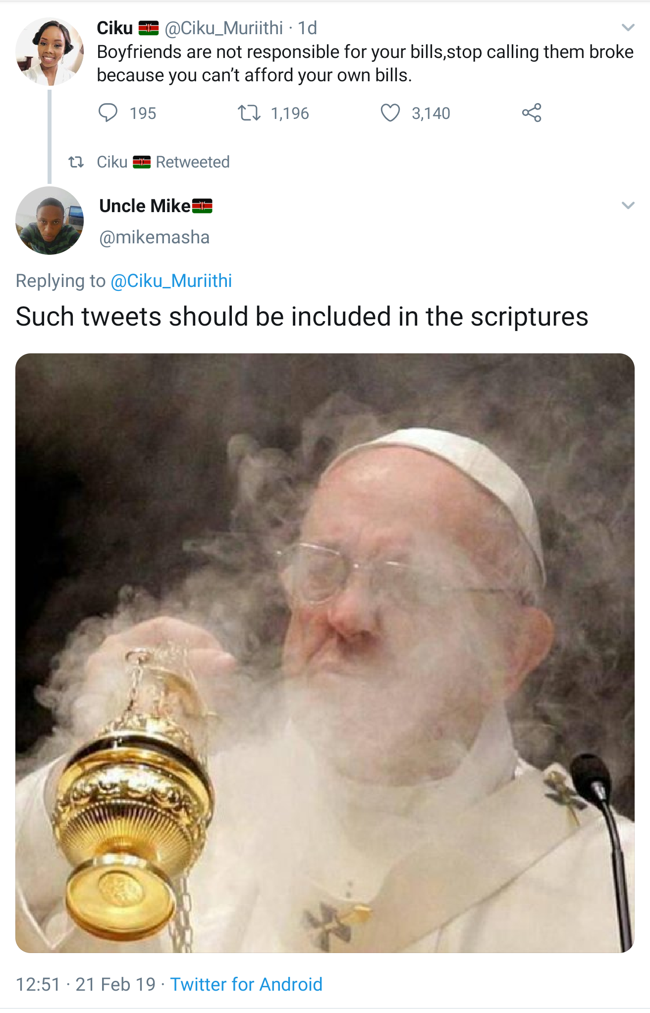 30 Pope Memes That Will Make You Say 'Amen'! 29 Boyfriends are not responsible - pope memes