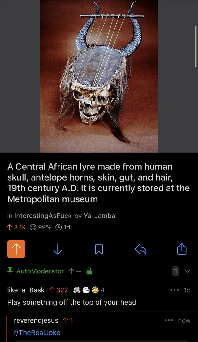 24 Instances Where Funny Comments Outshone the Posts 4 Central african lyre - Funny Comments