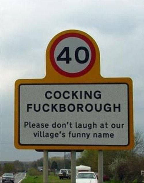 20 Funny Town Names That Actually Exist 4 Cocking - Funny Town Names