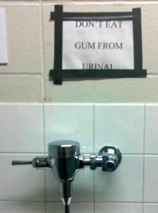 20 Photos That Raise More Questions Than Answers 7 DDont eat gum - Photos That Raise More Questions Than Answers