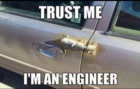 “Trust me Im An Engineer” - 26 Engineers Who Almost Fixed Things 21 Door lock - Trust me Im An Engineer