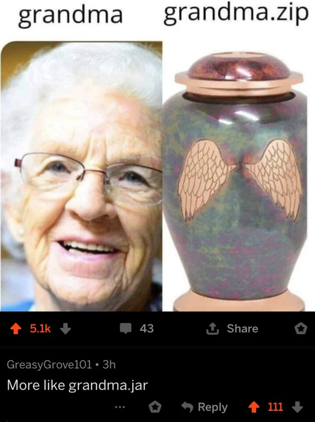 24 Instances Where Funny Comments Outshone the Posts 7 Grandma zip - Funny Comments