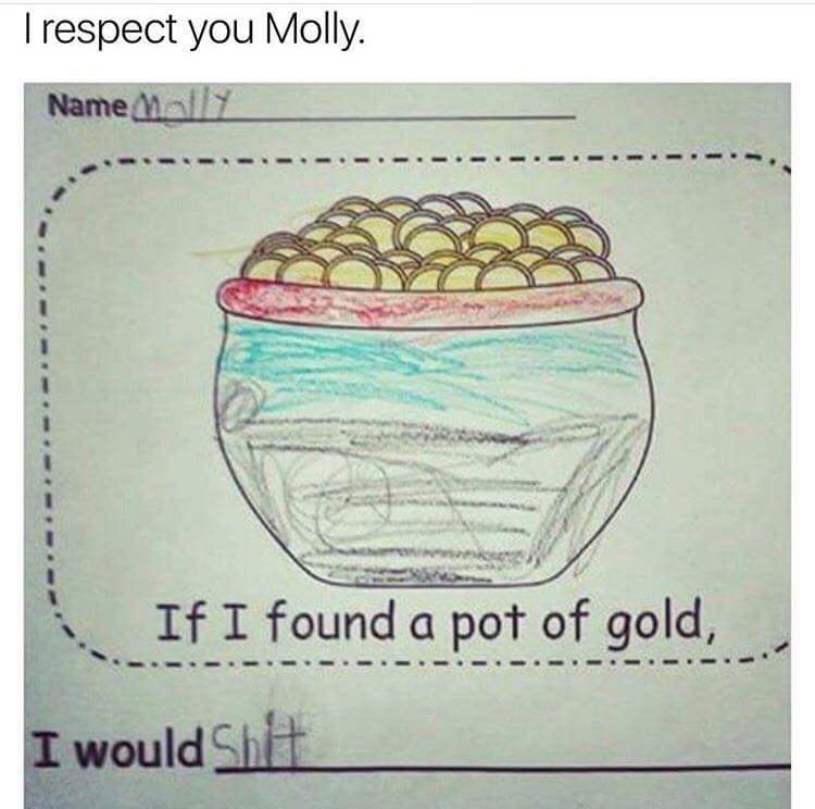 25 Clever Memes That Will Blow Your Mind 9 I respect you molly - Clever Memes