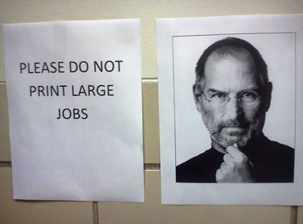 29 Passive Aggressive Office Notes That Are Hilariously Brutal 13 Large jobs - Passive Aggressive Office Notes