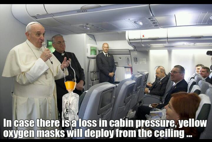 30 Pope Memes That Will Make You Say 'Amen'! 28 Loss in cabin pressure - pope memes