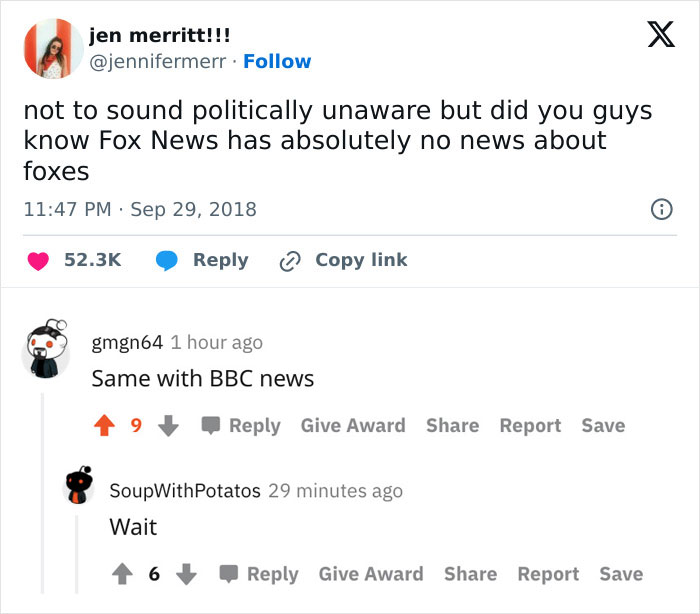 24 Instances Where Funny Comments Outshone the Posts 13 Politically unaware - Funny Comments