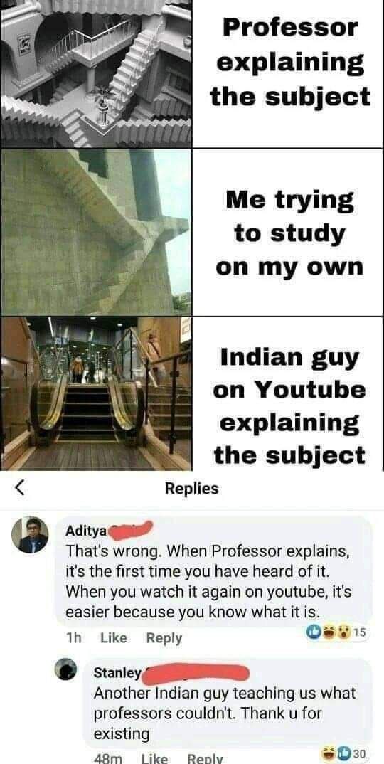24 Instances Where Funny Comments Outshone the Posts 14 Professor explaining the subject - Funny Comments