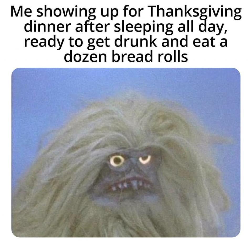 34 Best "Thanksgiving Memes" For You To Celebrate The Holiday 33 Showing up for thanksgiving