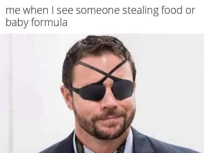Someone stealing food - Stolen Memes