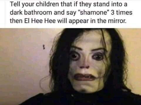 15 Michael Jackson Hee Hee Memes That Will Make You Moonwalk with Laughter 13 Stand in dark bathroom - Michael Jackson Hee Hee Memes