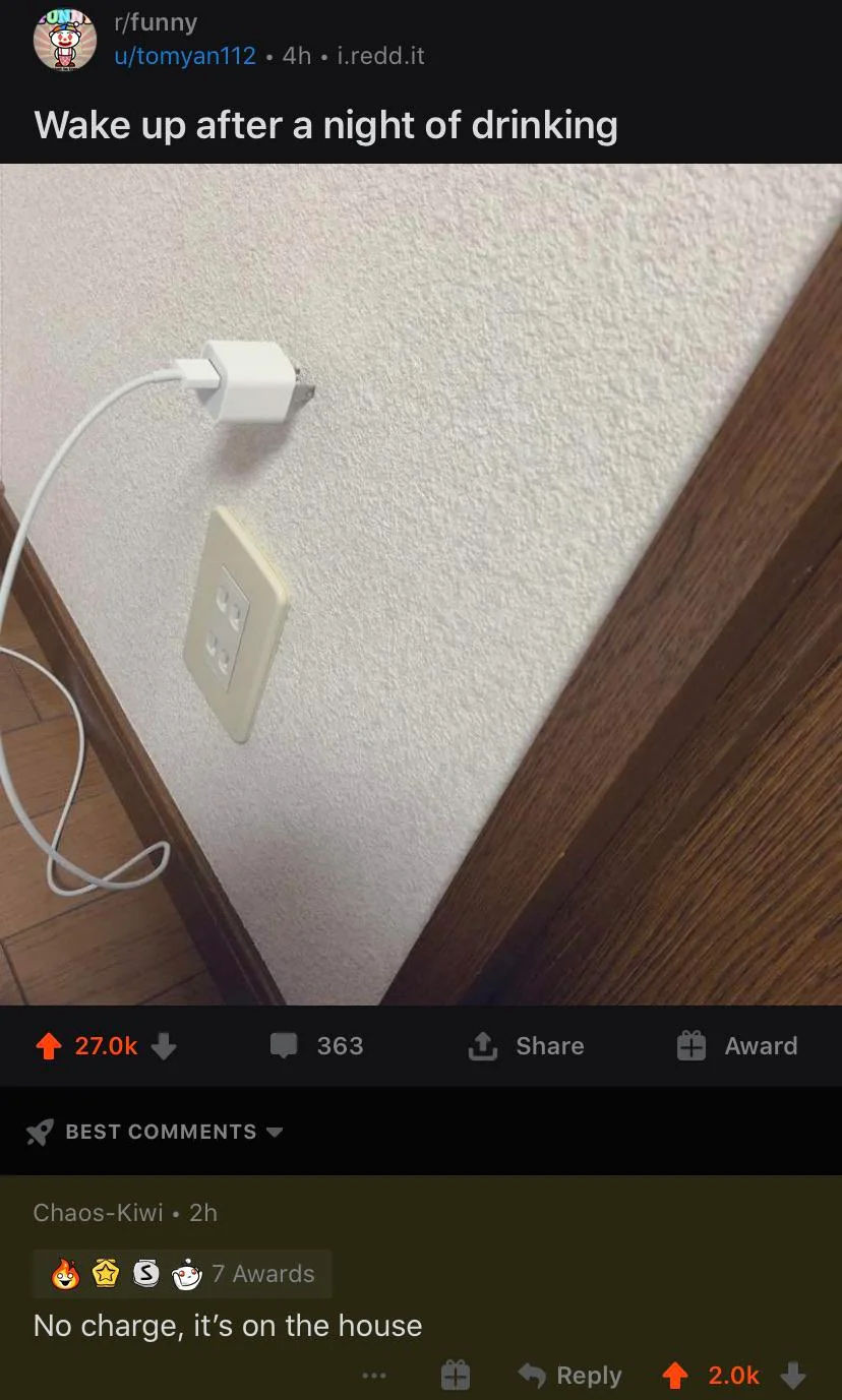 24 Instances Where Funny Comments Outshone the Posts 23 Wake up
