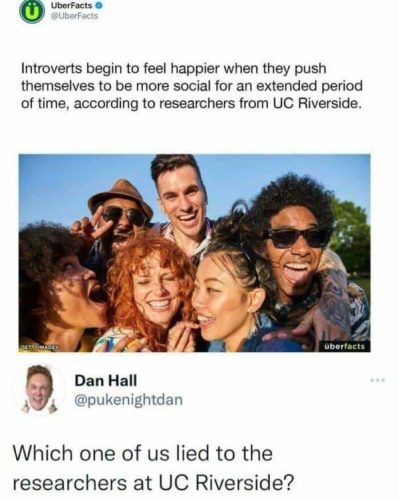 22 Memes for Introverts Celebrating Solitude 20 Which one of lied - Memes for Introverts