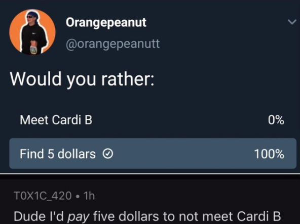 24 Instances Where Funny Comments Outshone the Posts 19 Would you rather - Funny Comments
