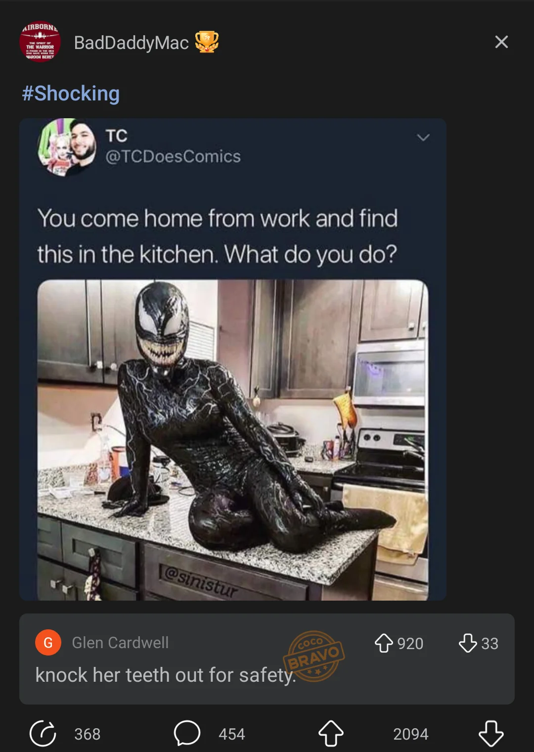 24 Instances Where Funny Comments Outshone the Posts 24 You come home