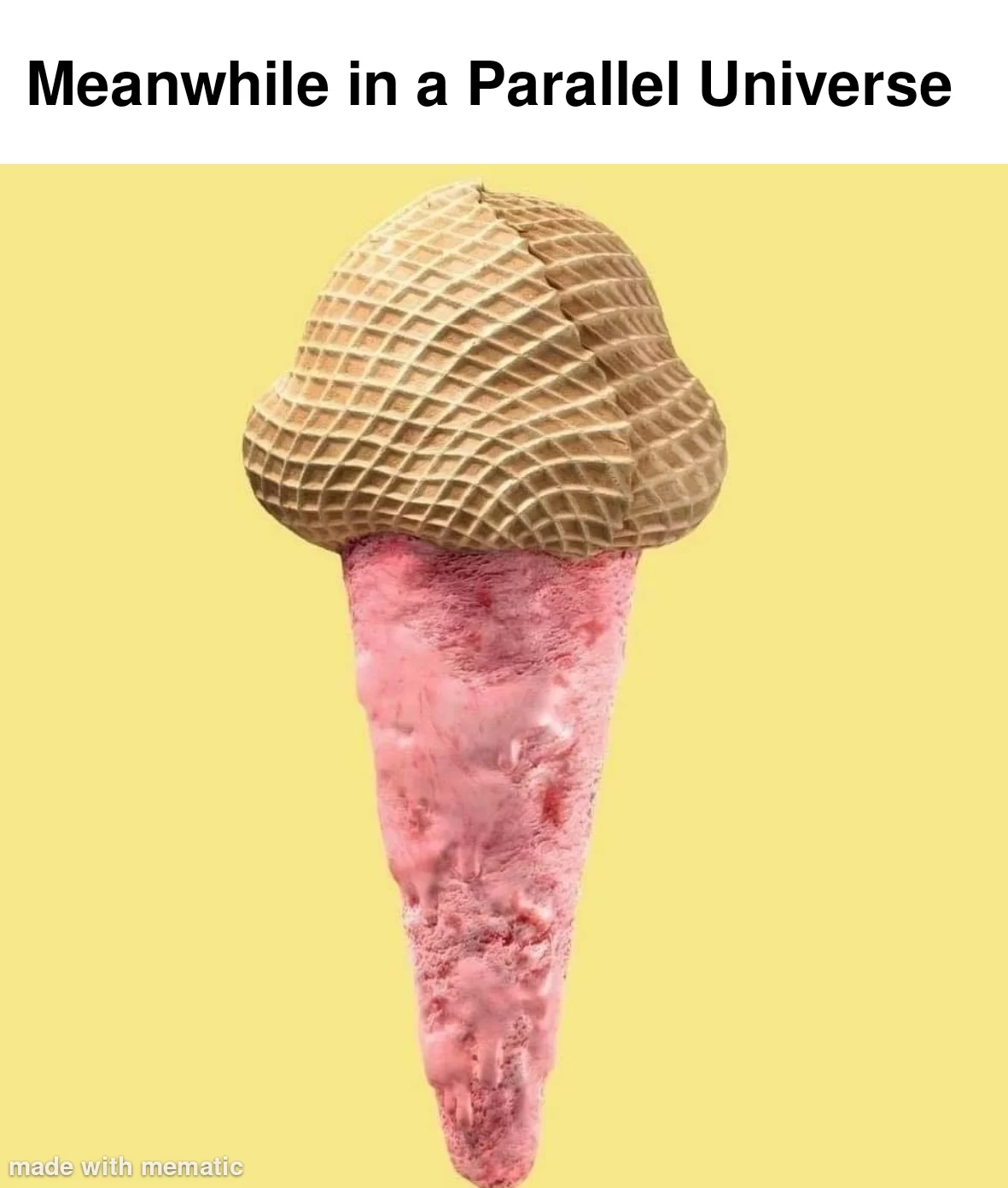 20 Best "Meanwhile In A Parallel Universe Memes" 20 ice cream