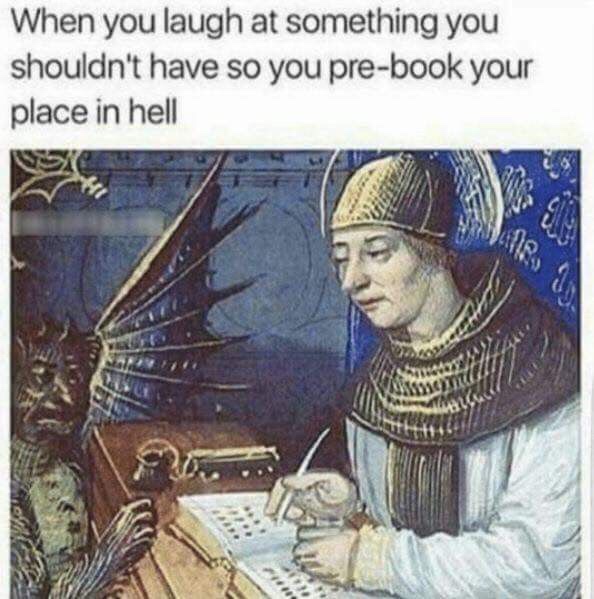 20 Off-the-Wall Memes: Laugh Your Socks Off 5 pre book place in hell - Off-the-Wall Memes