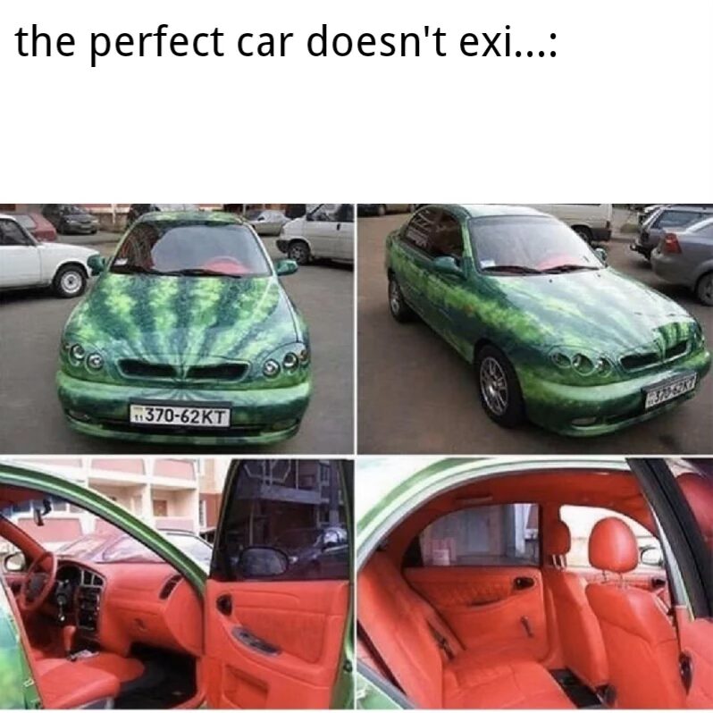 25 Auto Memes That Hit the Gas on Laughter 25 The perfect car