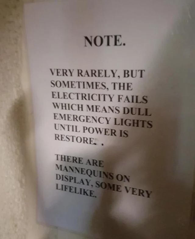 23 Warning Signs That Caught Attention 19 very rarely