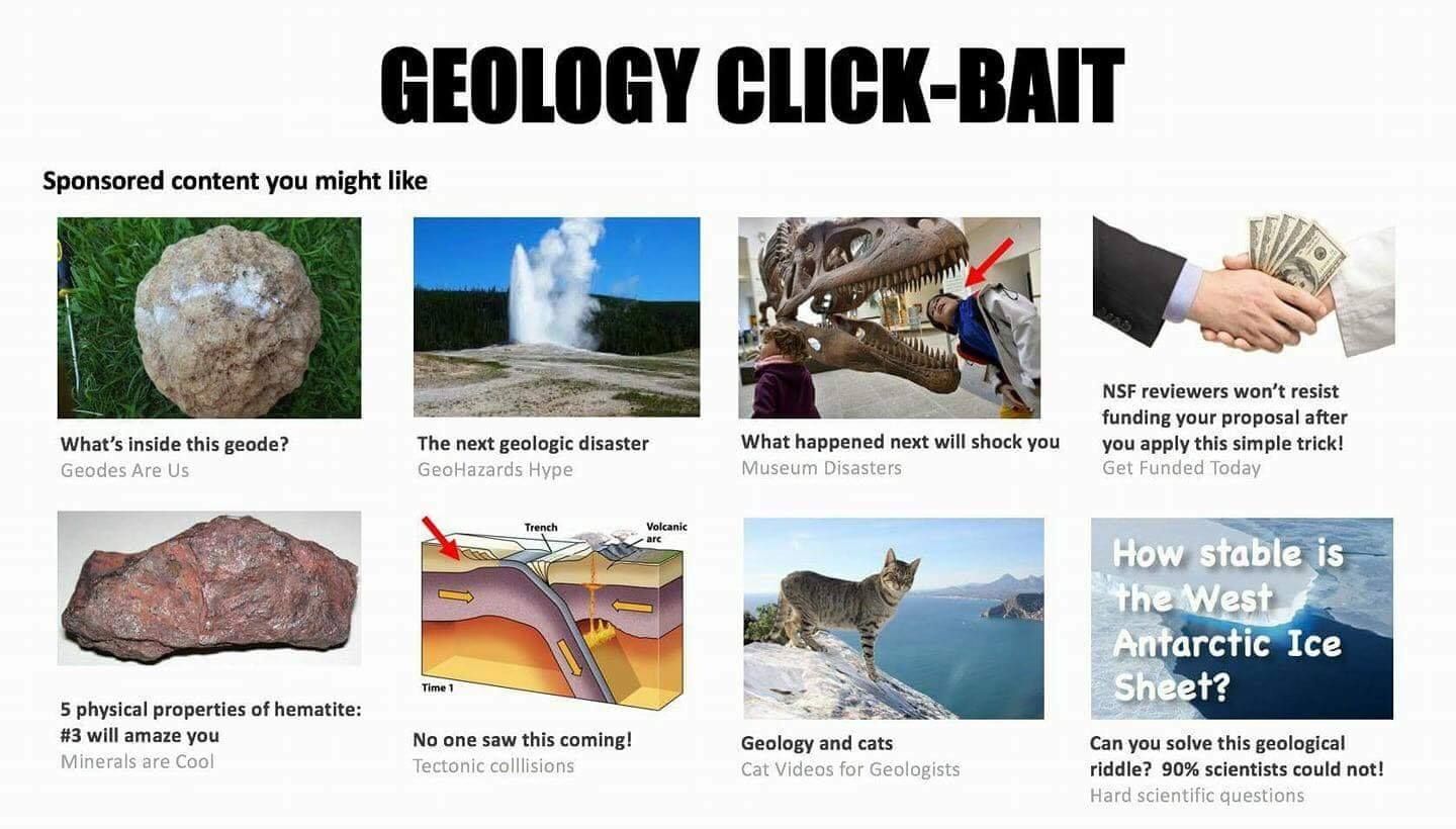 geology memes click bait