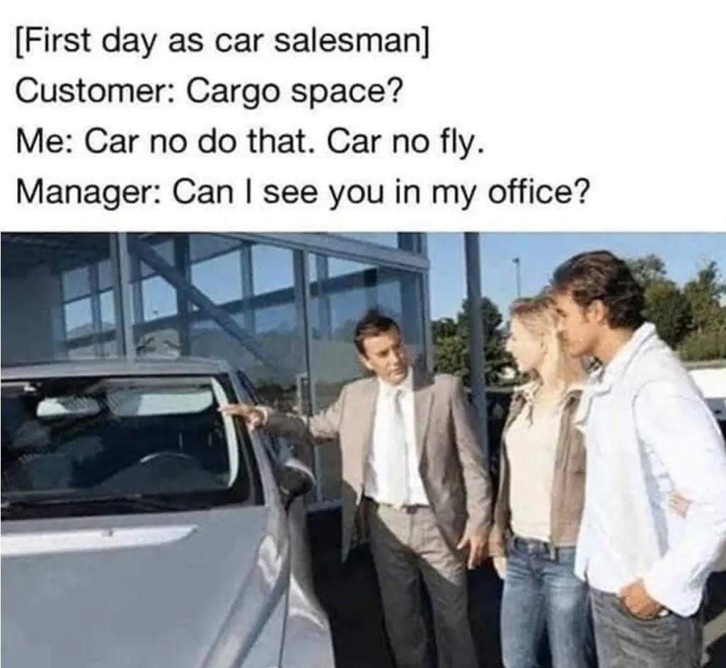 20 Random Laughs for the Adventurous Soul 3 Car go space - Random Laughs