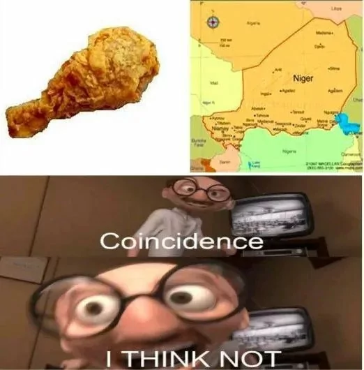 24 Coincidence Memes That Will Make You Question Fate 23 Chicken leg piece