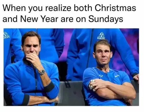 23 New Year Memes to Kick Off 2025 with Laughter 4 Christmas and new years on sunday - New Year Memes