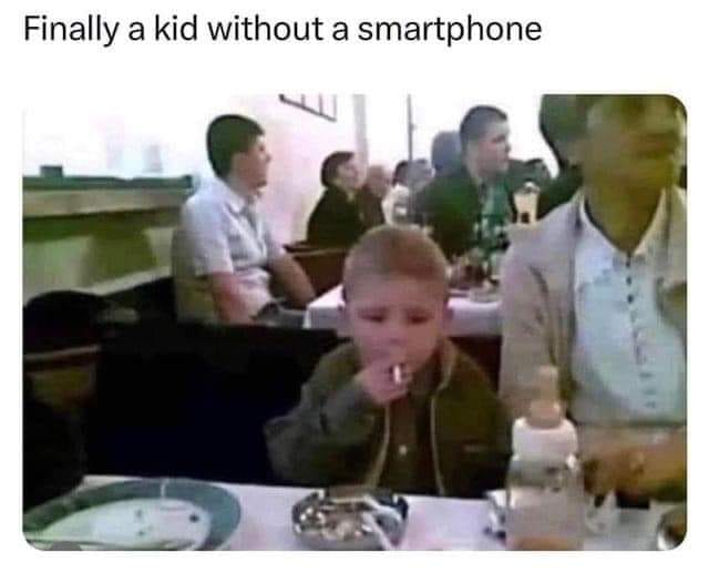 25 Wrong Memes That Are Surprisingly Incorrect, Yet Hilariously Amusing 4 Finally a kid without smart phone - Wrong Memes
