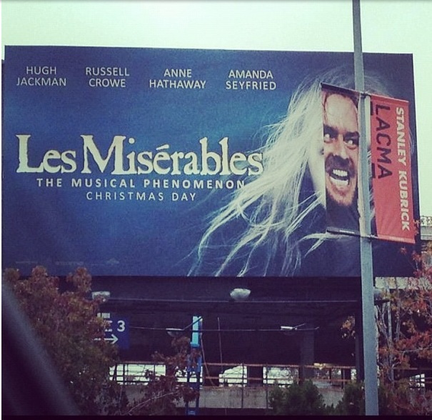 25 Advertising Placement Fails: The Art of Placing Ads in All the Wrong Spaces 7 Les mesrables - Advertising Placement Fails