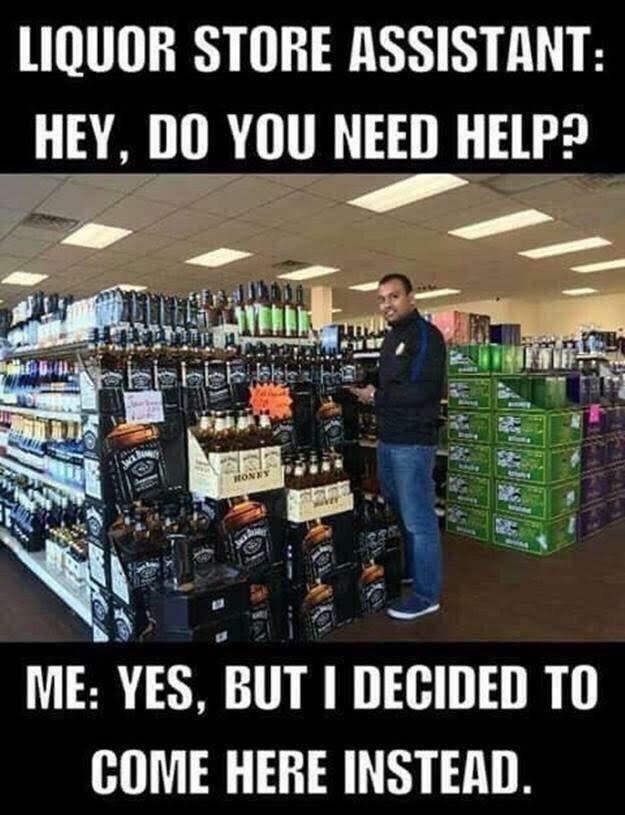 20 Memes I Sent My Crush, Because Who Needs Pickup Lines? 18 Liquor store assistant