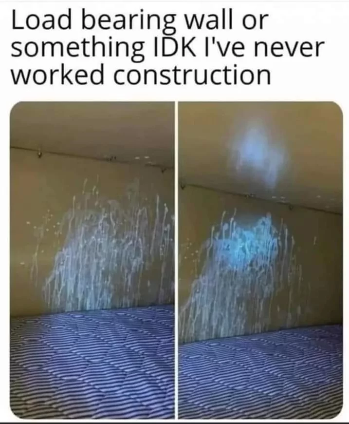 35 "Construction Memes" Coming Directly From The Site 24 Load Bearing Wall