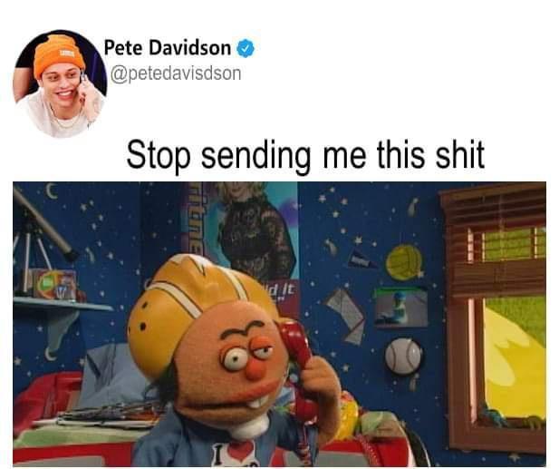 20 Best Stop Sending Me This Shit Memes 16 Pete davison - Stop Sending Me This Shit Memes